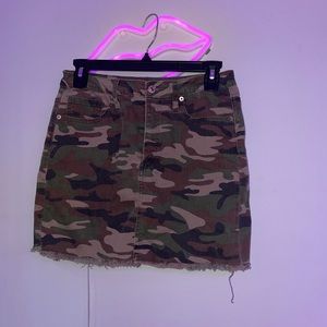 army mini skirt